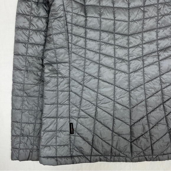 The North Face Thermoball Eco Puffer Jacket Coat Quilted Insulated Full Zip Gray - Picture 10 of 11